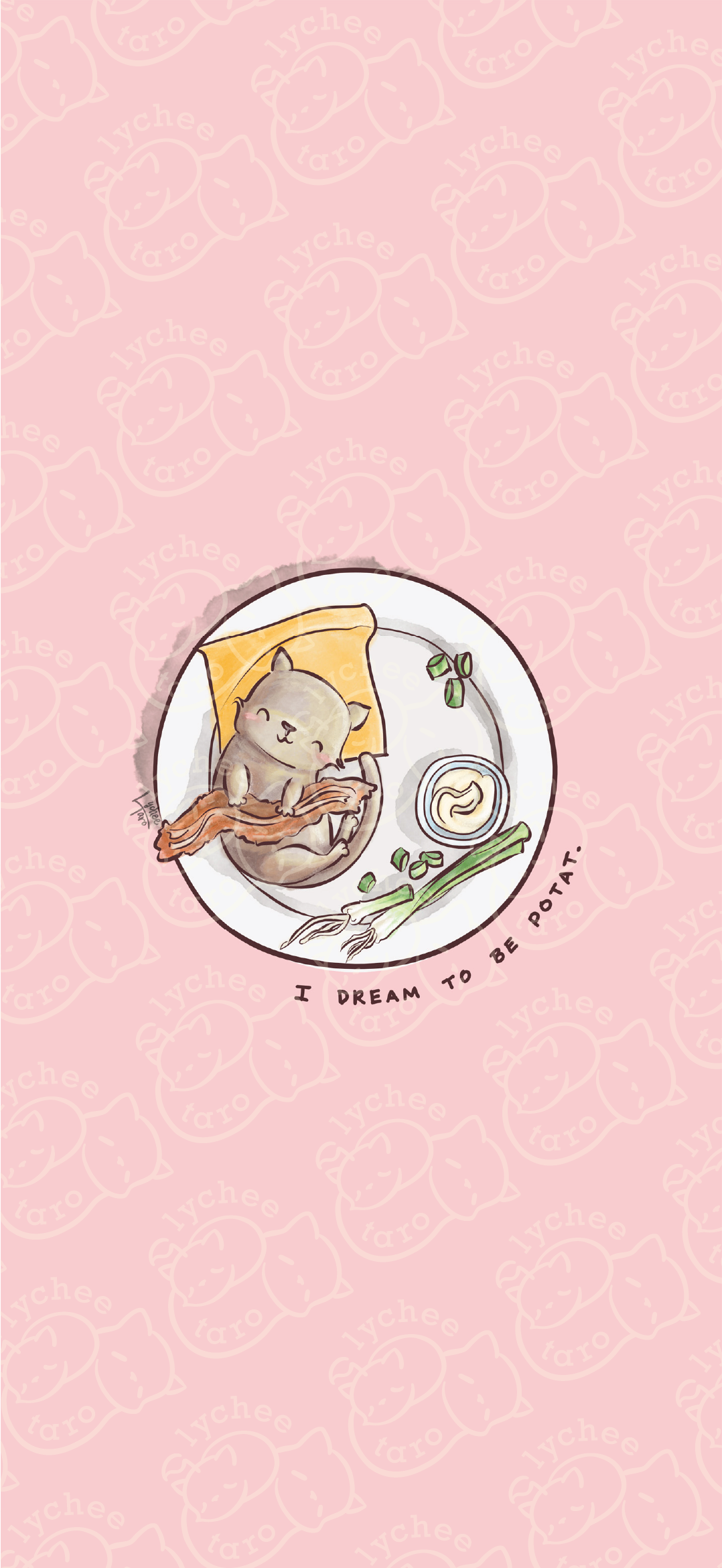 Dream to be Potat: Phone Wallpaper