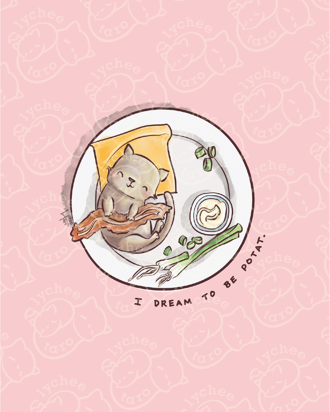 Dream to be Potat: Phone Wallpaper