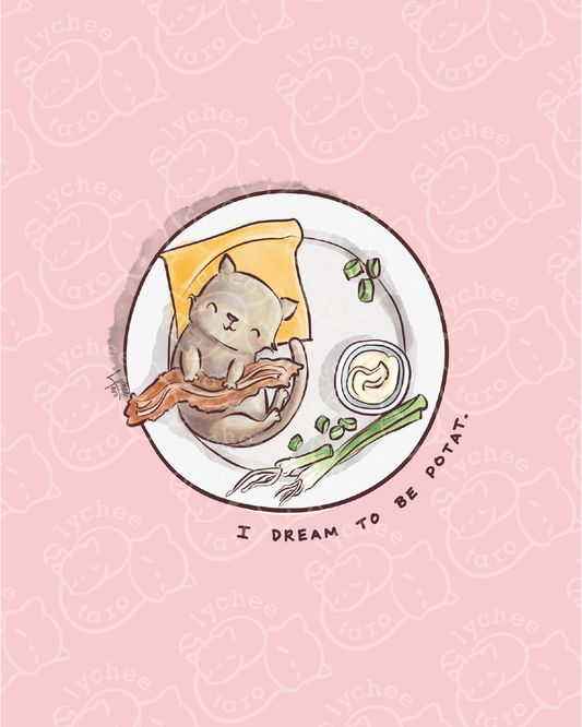 Dream to be Potat: Phone Wallpaper
