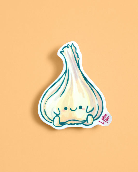 Garlic Vinyl Sticker