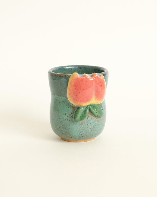 Peach Sake Cup