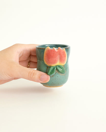 Peach Sake Cup