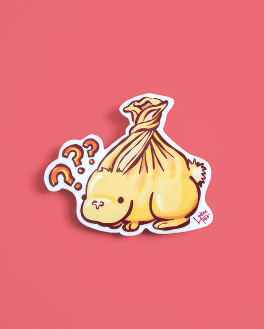 Soup Dumpling Bunny Vinyl Sticker